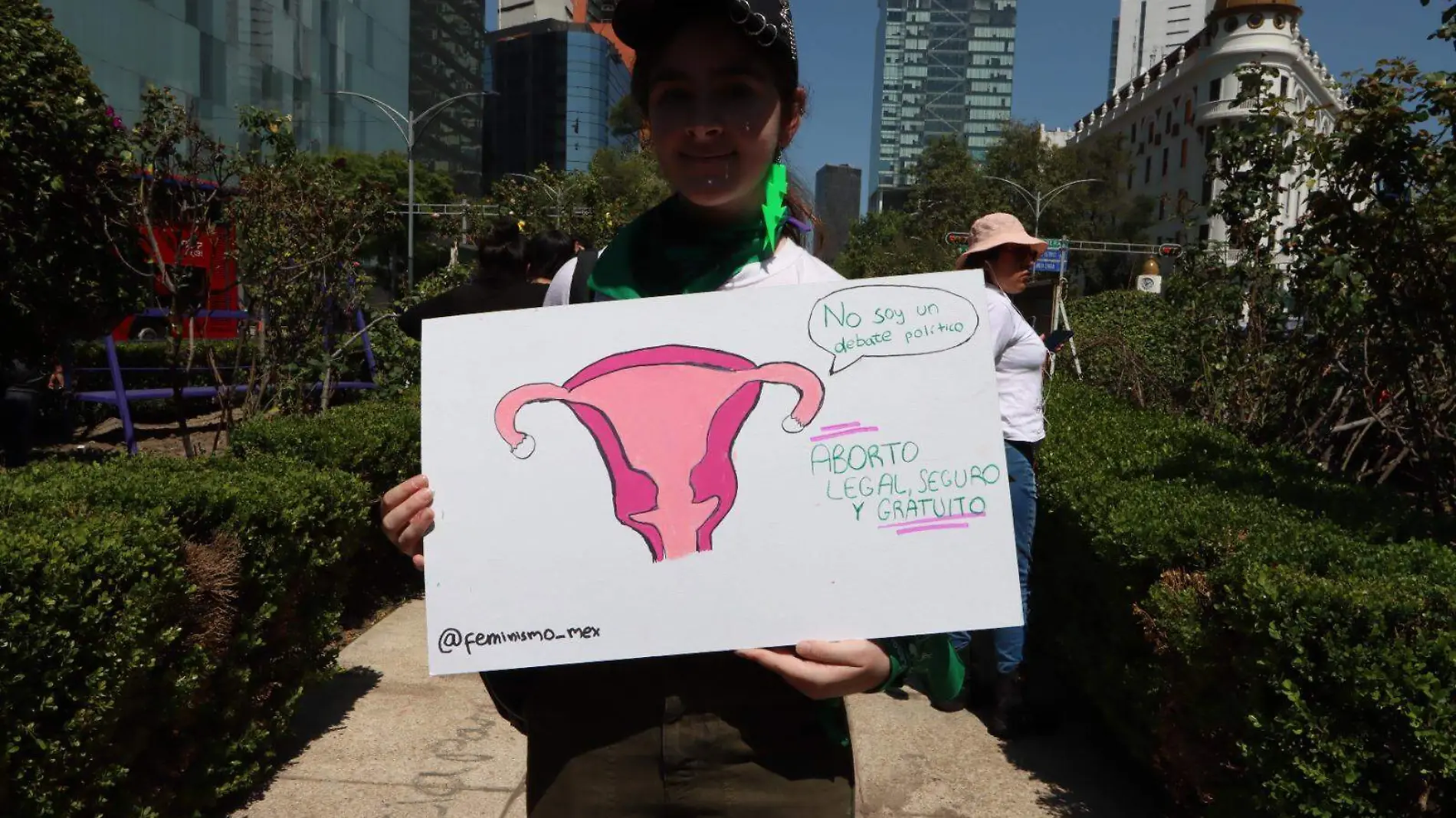 Marcha feminista a favor del aborto 4